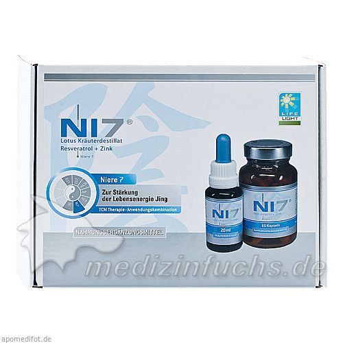 NI7 Kräuterdestillat+Resveratrol+Zink, 1 P