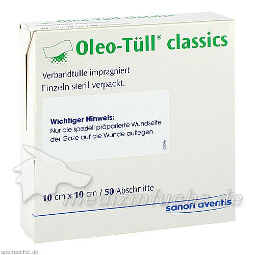 Oleo-Tüll Classics 10x10cm, 50 ST