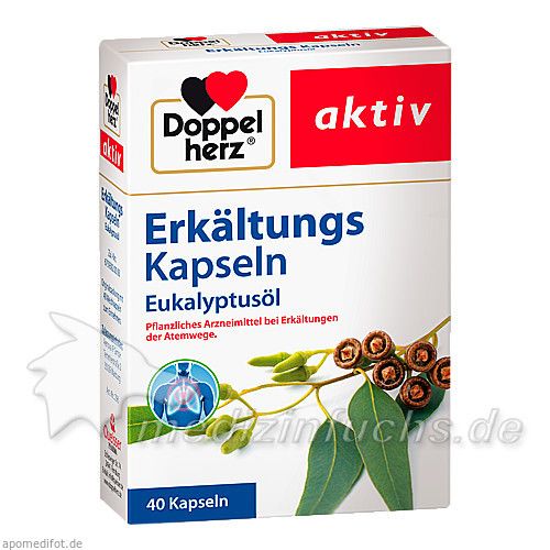 Doppelherz Erkältungs Kapseln Eukalyptus, 40 ST