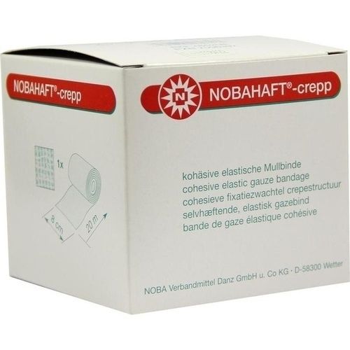 NOBAHAFT CREPP 20MX8CM KOHAESIVE MULLBINDE, 1 ST