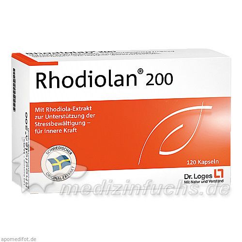 RHODIOLAN 200 Kapseln, 120 ST