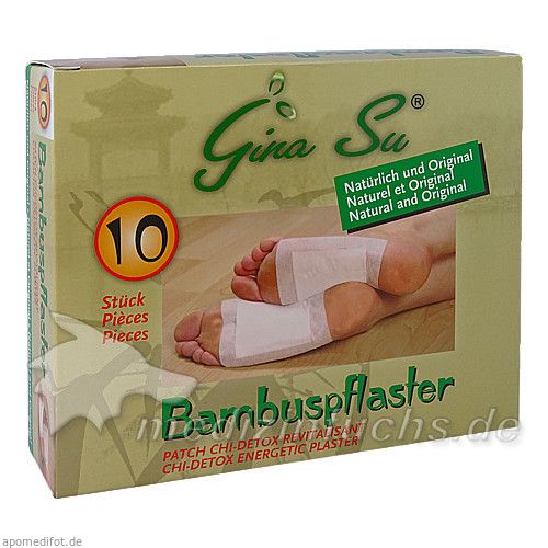 Bambuspflaster Gina Su Vitalpflaster, 10 ST