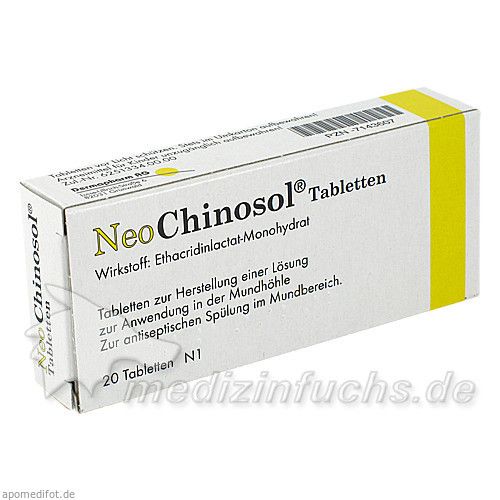 NEO CHINOSOL GURGELTABLETT, 20 ST