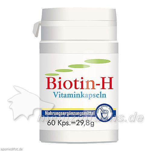 BIOTIN H VITAMINKAPSELN, 60 ST