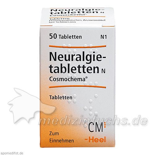 NEURALGIETABLETTEN N COSMOCHEMA, 50 ST