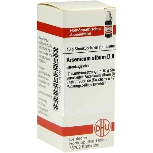 ARSENICUM ALB D 8, 10 G