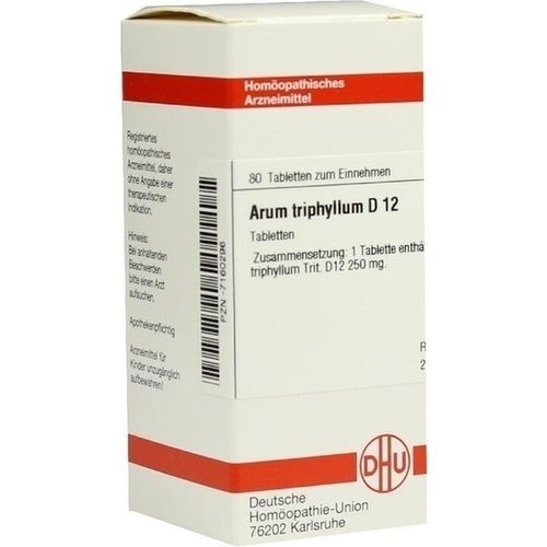 ARUM TRIPHYLL D12, 80 ST