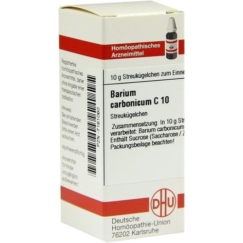 BARIUM CARBONICUM C10, 10 G