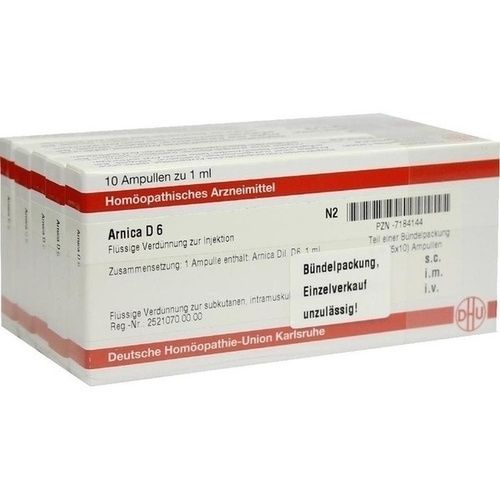 ARNICA D 6 Ampullen, 50X1 ML