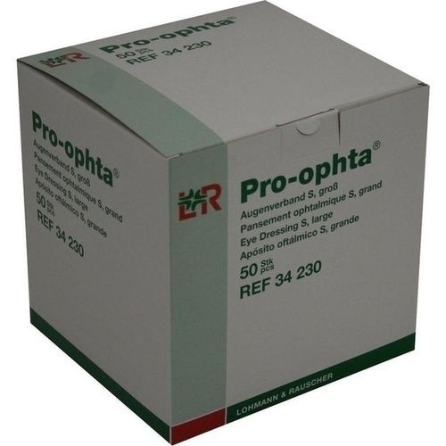 PRO-OPHTA Augenverband S groß, 50 ST