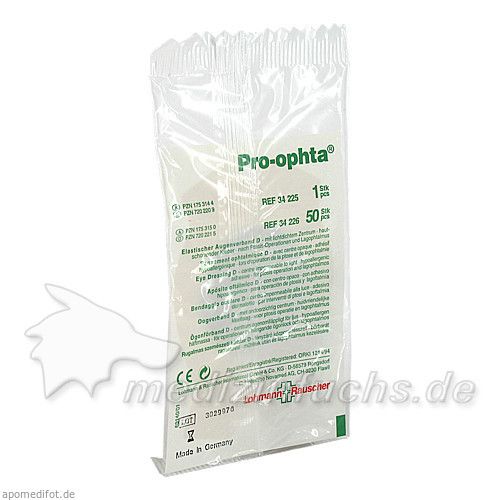 Pro-ophta Augenverband D, 50 ST