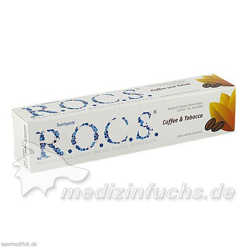 R.O.C.S. Erwachsene Kaffe + Tabak, 74 G