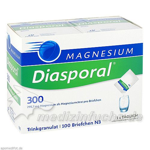 MAGNESIUM DIASPORAL 300 Granulat, 100 ST