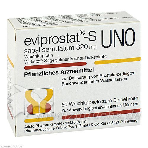 EVIPROSTAT S SABAL SERRULATUM 320 UNO, 60 ST