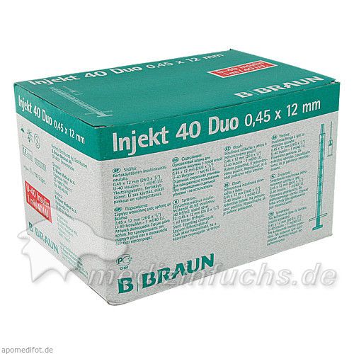 Injekt 40 Duo, 100X1 ML