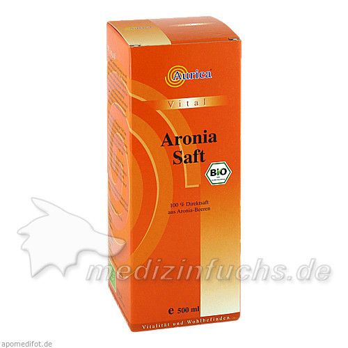 Aronia 100% Direktsaft BIO, 500 ML