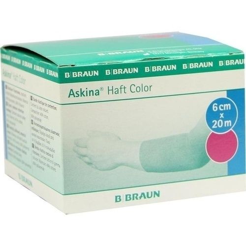 Askina Haft Color pink 6cmx20m, 1 ST