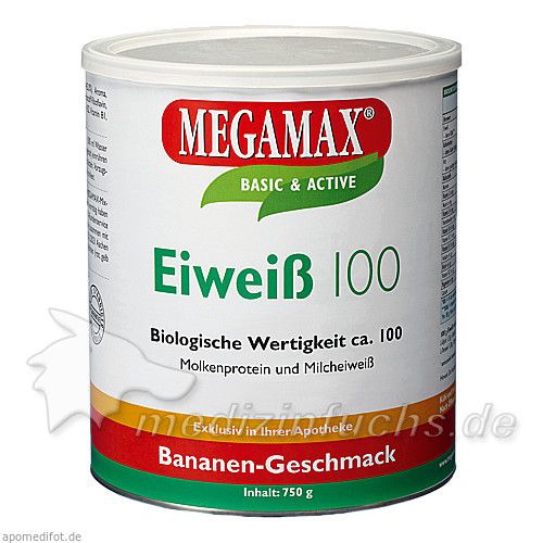 EIWEISS 100 BANANE MEGAMAX, 750 G