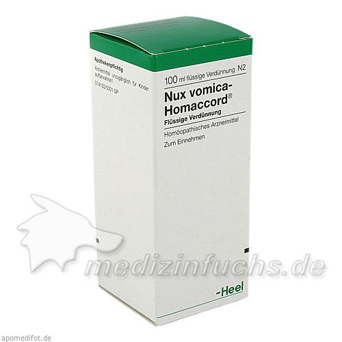 NUX VOMICA HOMACCORD, 100 ML