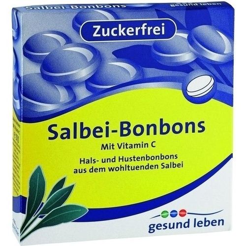 gesund leben Salbeibonbons zuckerfrei, 37 G