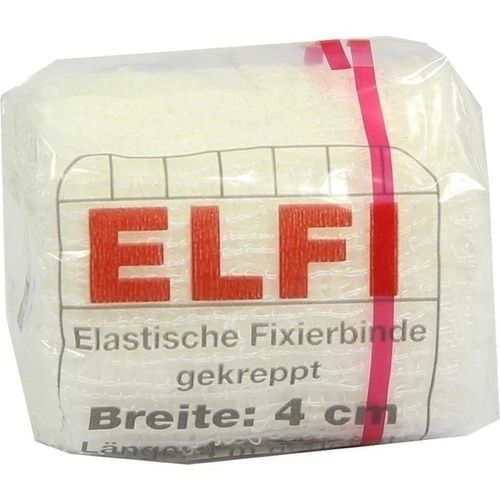 DracoELFI Elast.Fixierbinde gekreppt 4mx4cm cello, 1 ST