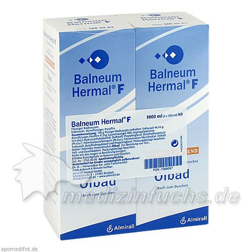 BALNEUM HERMAL F, 2X500 ML