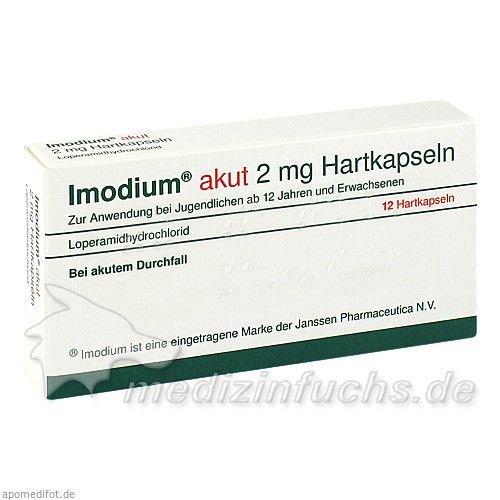 Imodium akut Hartkapseln, 12 ST