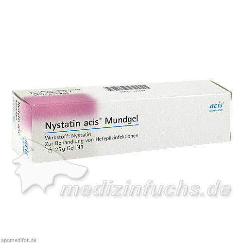 Nystatin acis Mundgel, 25 G