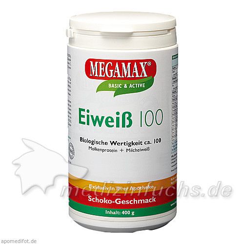 EIWEISS 100 SCHOKO MEGAMAX, 400 G