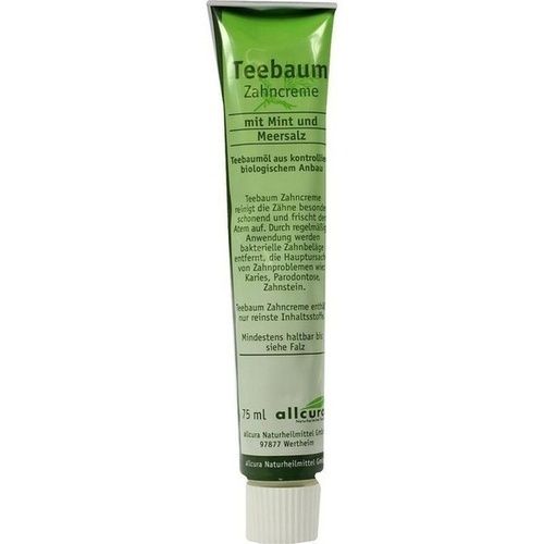 Teebaum Zahncreme, 75 ML