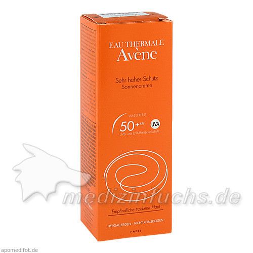 AVENE SunSitive Sonnencreme SPF50+, 50 ML