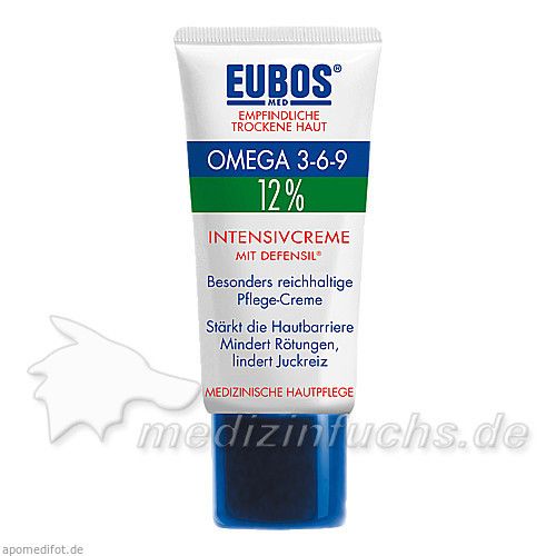 EUBOS Empfindliche Haut Omega 3-6-9 Intensivcreme, 50 ML