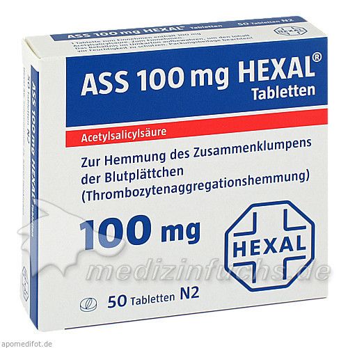 ASS 100 HEXAL, 50 ST