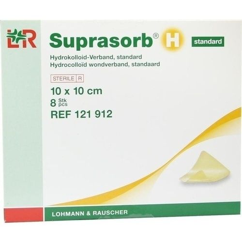 Suprasorb H Hydrokolloid Verband standard 10x10cm, 8 ST