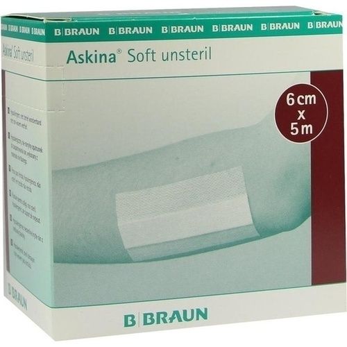 ASKINA SOFT UNST 5MX6CM HYPOALLERGENER WUNDVERBAND, 1 ST