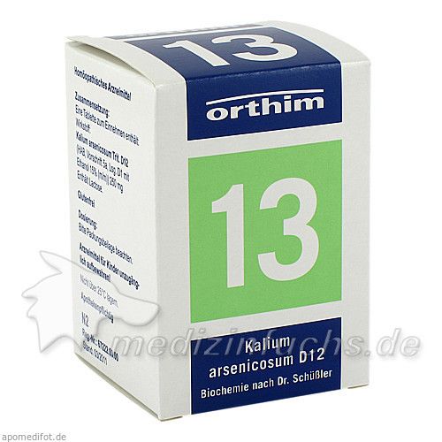 BIOCHEMIE Orthim 13 Kalium arsenicosum D 12 Tabl., 200 ST