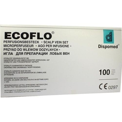 ECOFLO PERFUSIONSBESTECK 21G, 100 ST