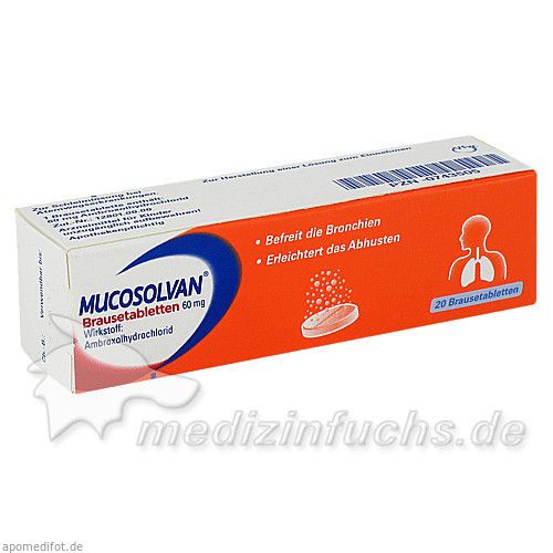 Mucosolvan Brausetabletten 60mg, 20 ST