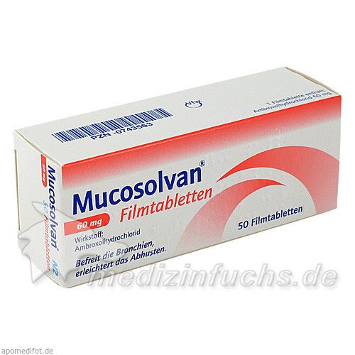 Mucosolvan Filmtabletten 60mg, 50 ST