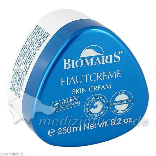 BIOMARIS HAUTCREME OHNE PARFUM, 250 ML