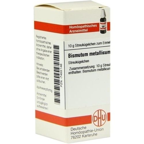 BISMUTUM METALLICUM D12, 10 G