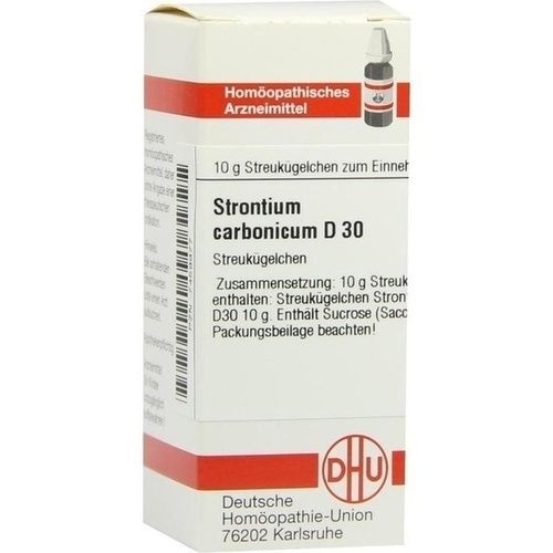 STRONTIUM CARBONICUM D30, 10 G