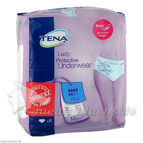 TENA Protective Underwear Plus M, 8 ST