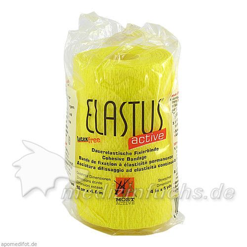 Elastus Active Bandage 10CMX4.6M gem., 1 ST