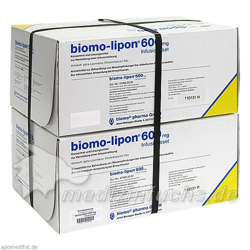 biomo lipon 600mg Infusions Set, 10 ST