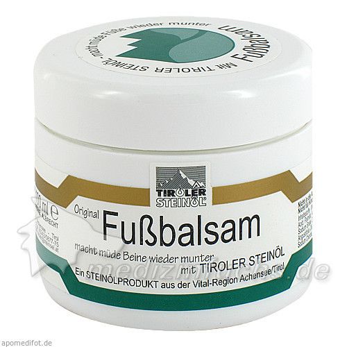 TIROLER STEINÖL Fußbalsam, 100 ML