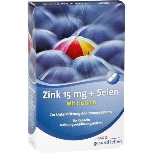 gesund leben Zink 15mg + Selen, 60 ST