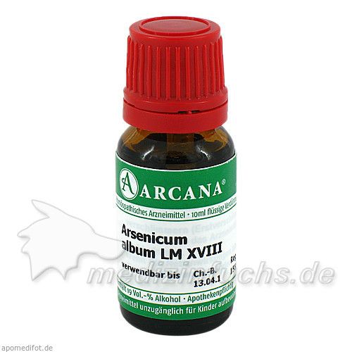 ARSENICUM ALBUM LM 18, 10 ML