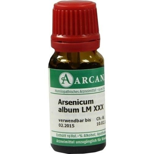 ARSENICUM ALBUM LM 30, 10 ML