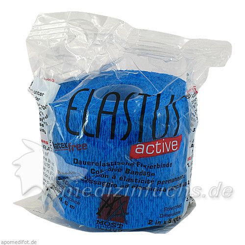 Elastus Active Bandage 5cmx4.6m gem., 1 ST